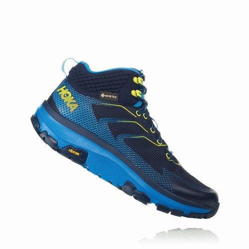 Hoka One One SKY TOA GORE-TEX Hiking Shoes For Men India Navy/Blue IN-4128